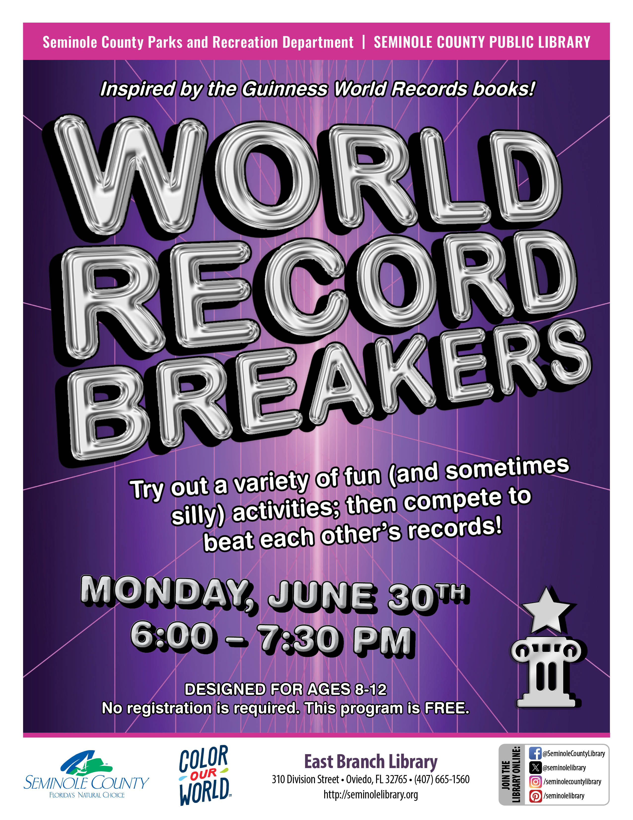 41-Library-World-Record-Breakers-Flyer