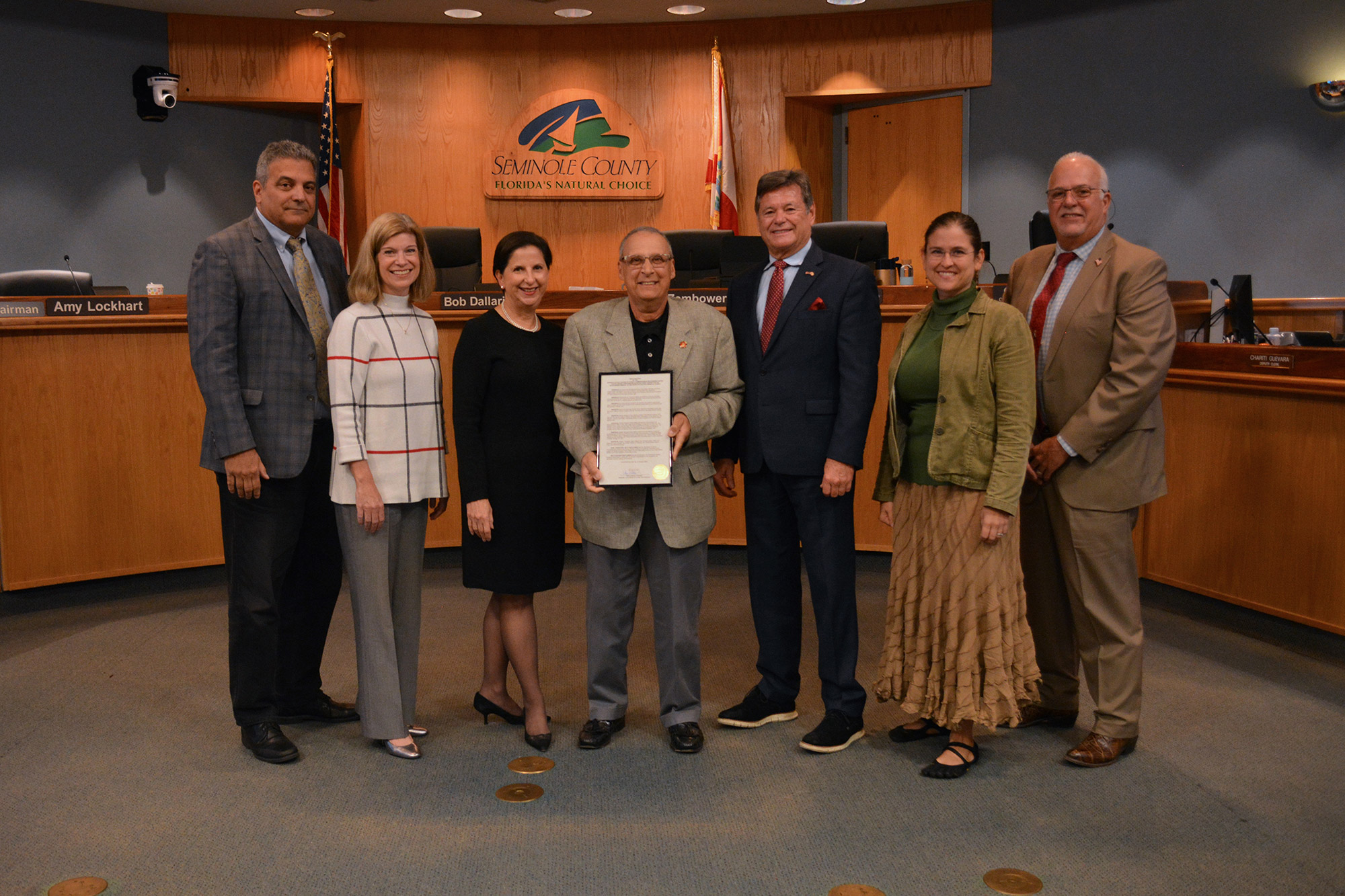 Proclamation January Veteran of the Month Gerry Marino