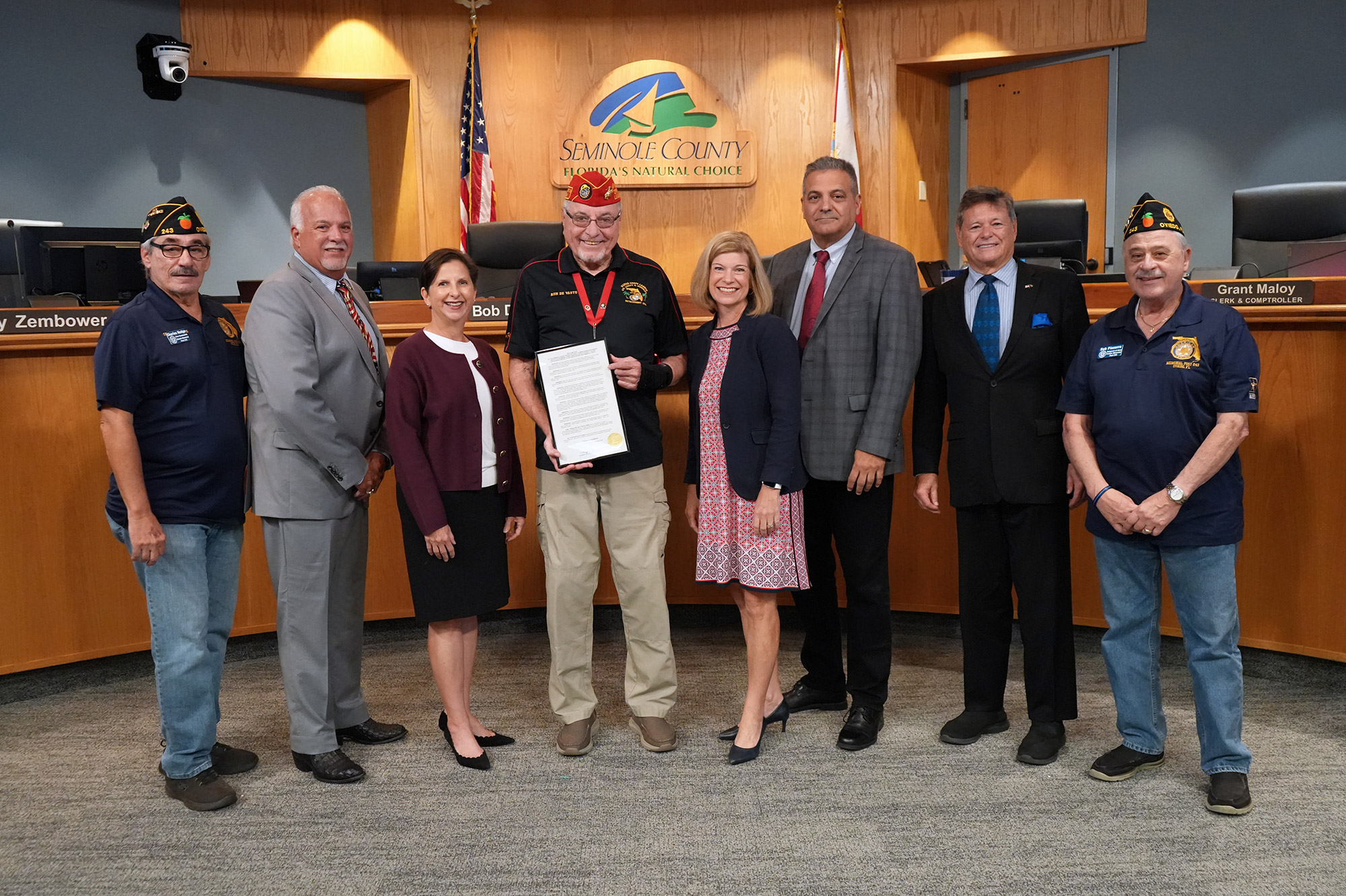 Proclamation November Veteran of the Month Ronald DeVasto
