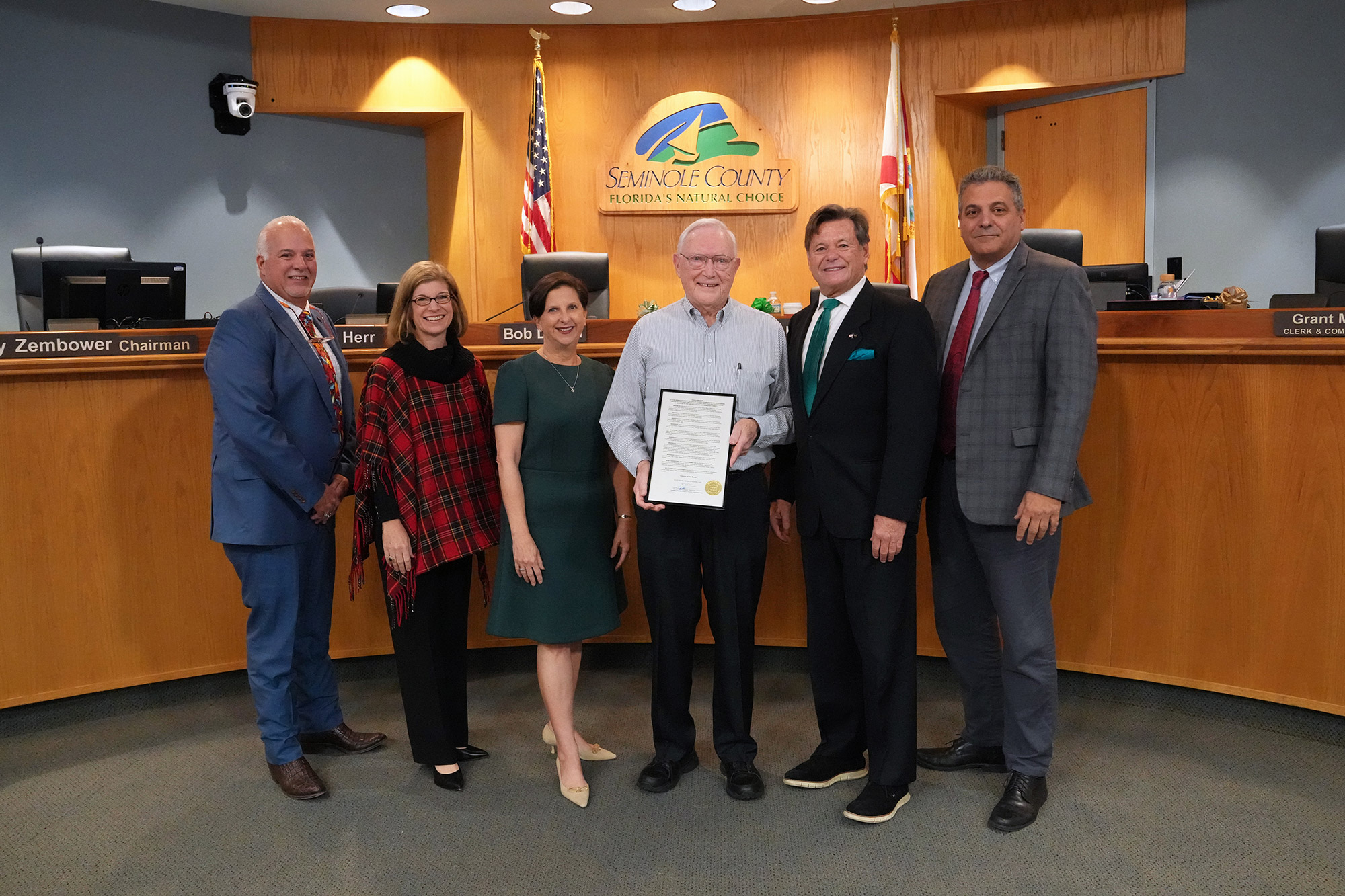 Proclamation December Veteran of the Month Richard Leigh