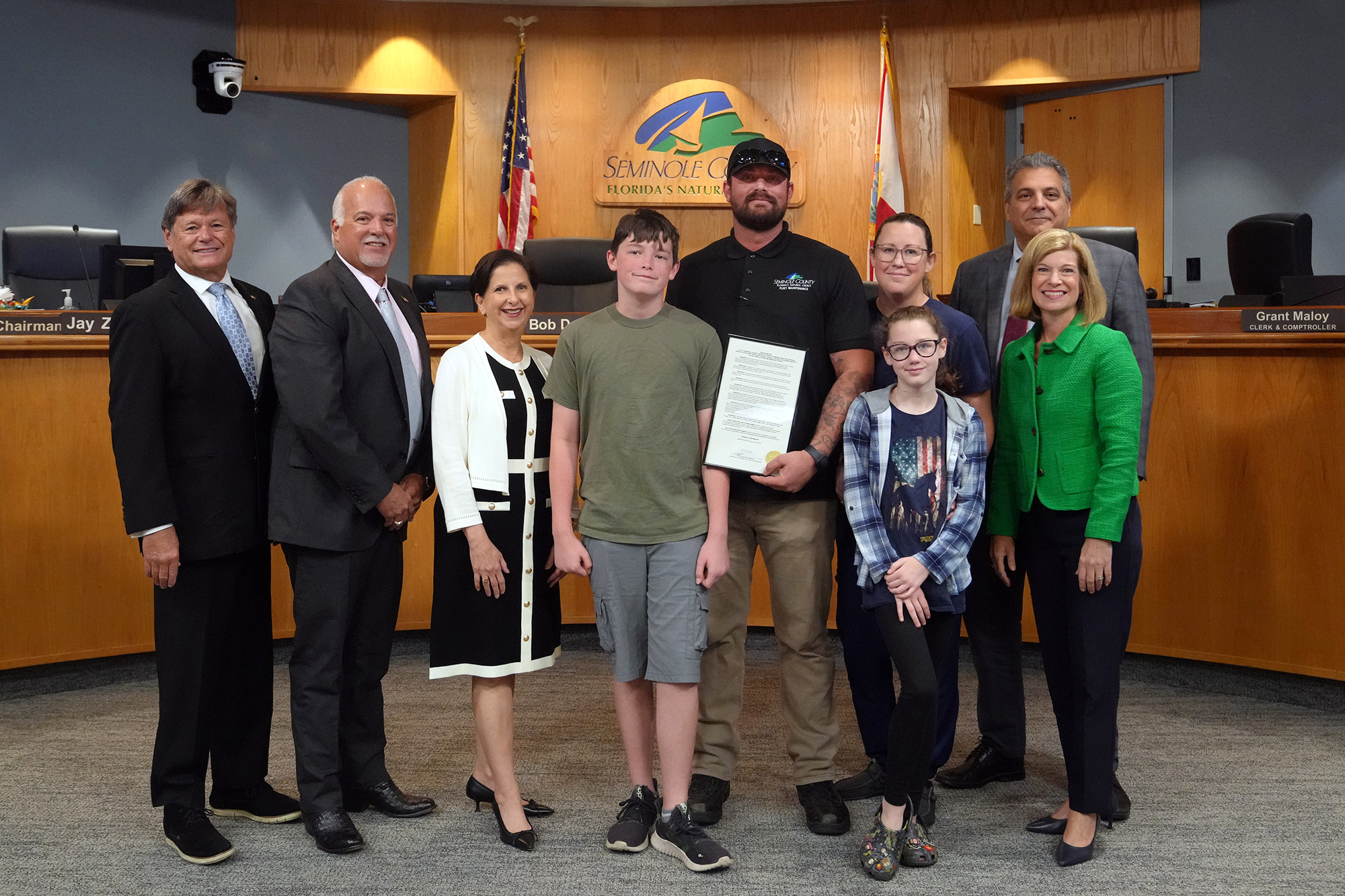 Proclamation April Veteran of the Month Daniel Alendal