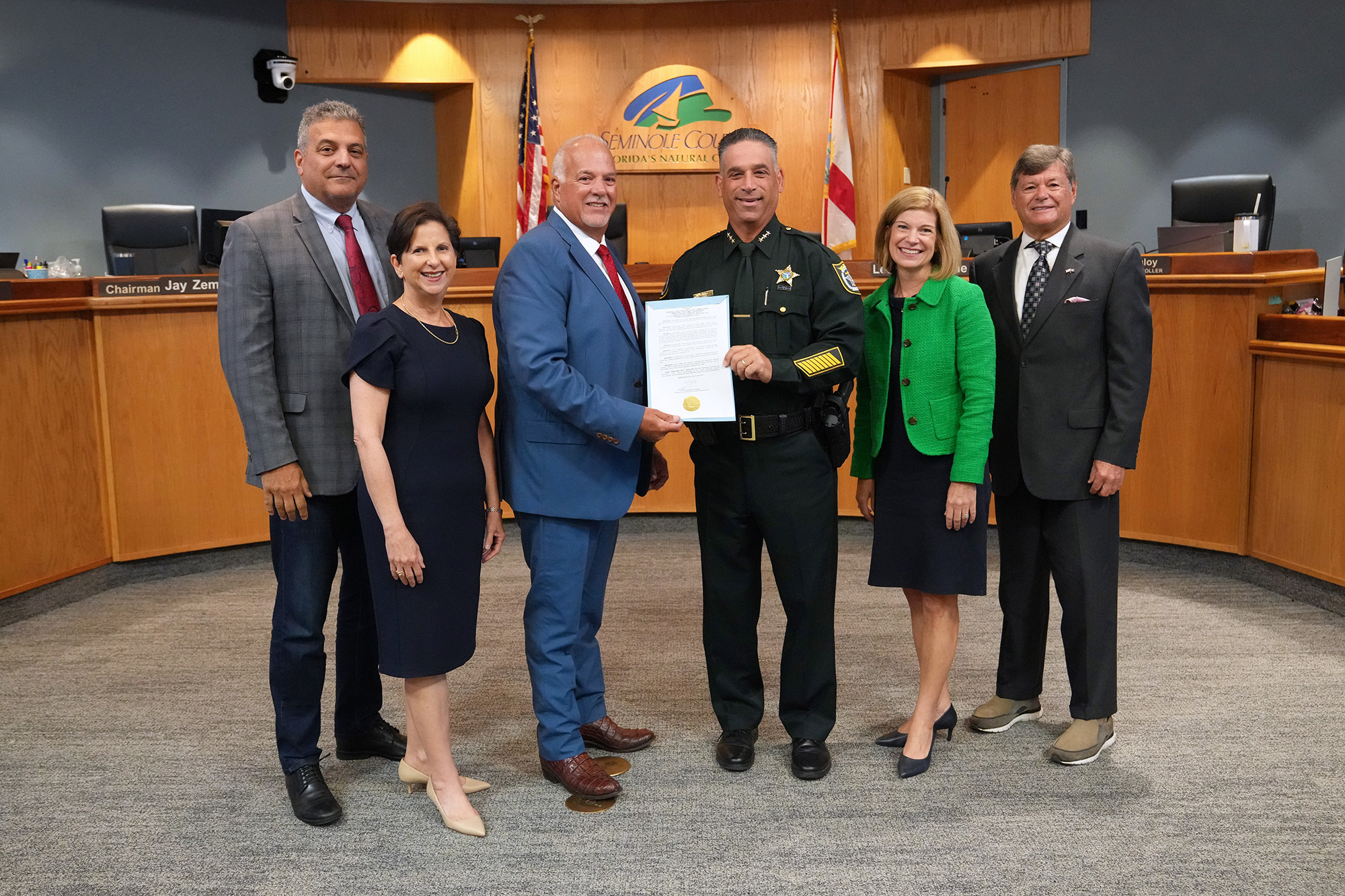 Retirement Resolution Undersheriff Louis Tomeo