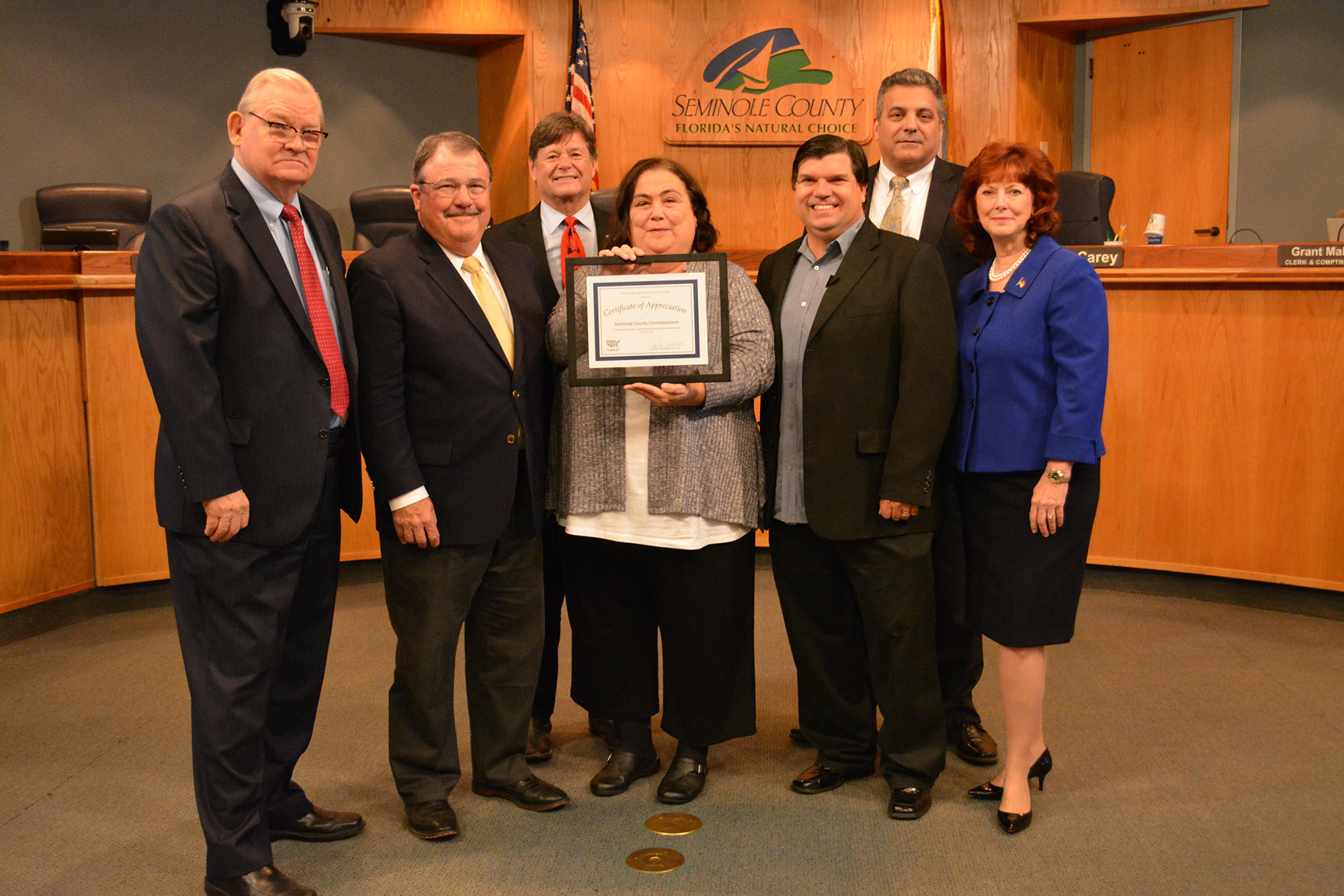 BCC Humane Society of US Award