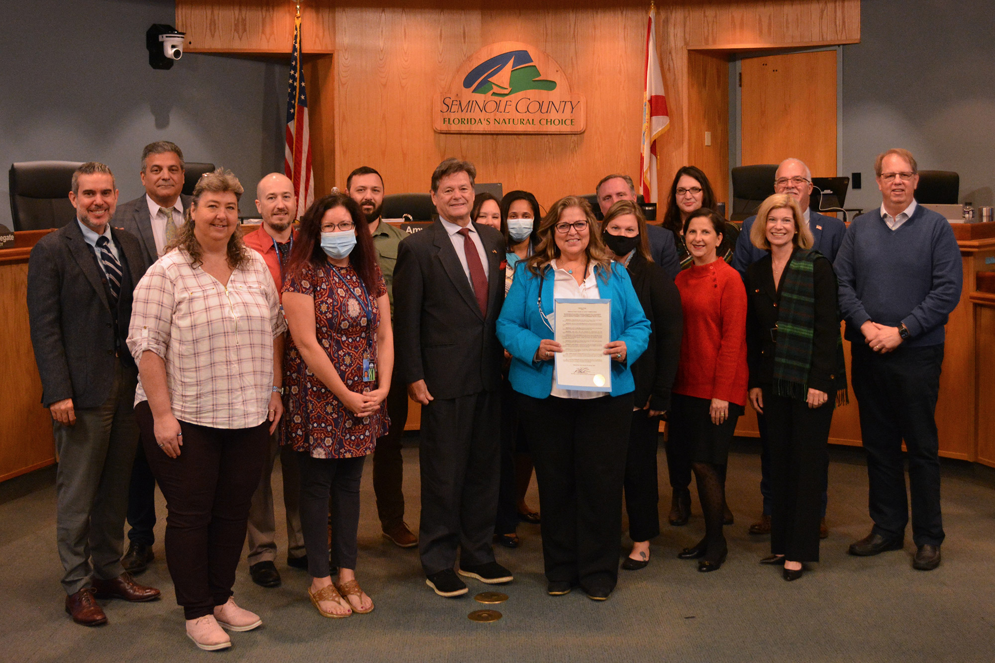 Cecilia Monti Retirement with Staff Resolution