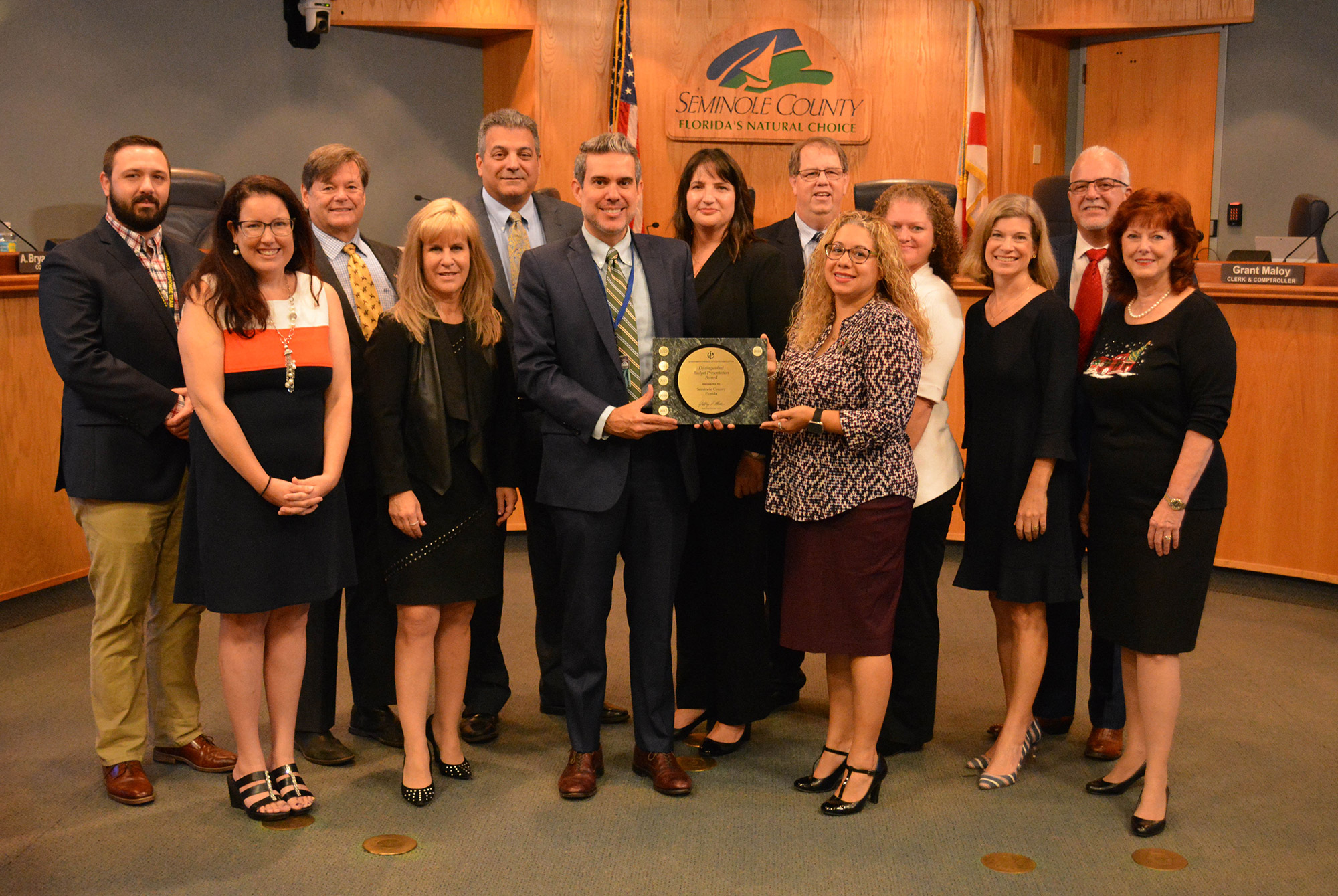 GFOA Distinguished Budget Award for Seminole County