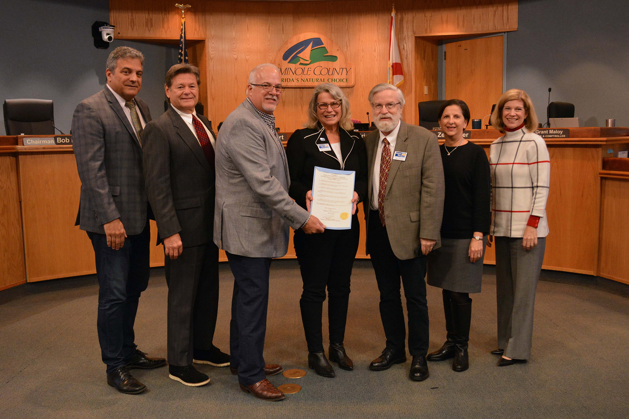 Heart of Florida United Way 211 Day Proclamation