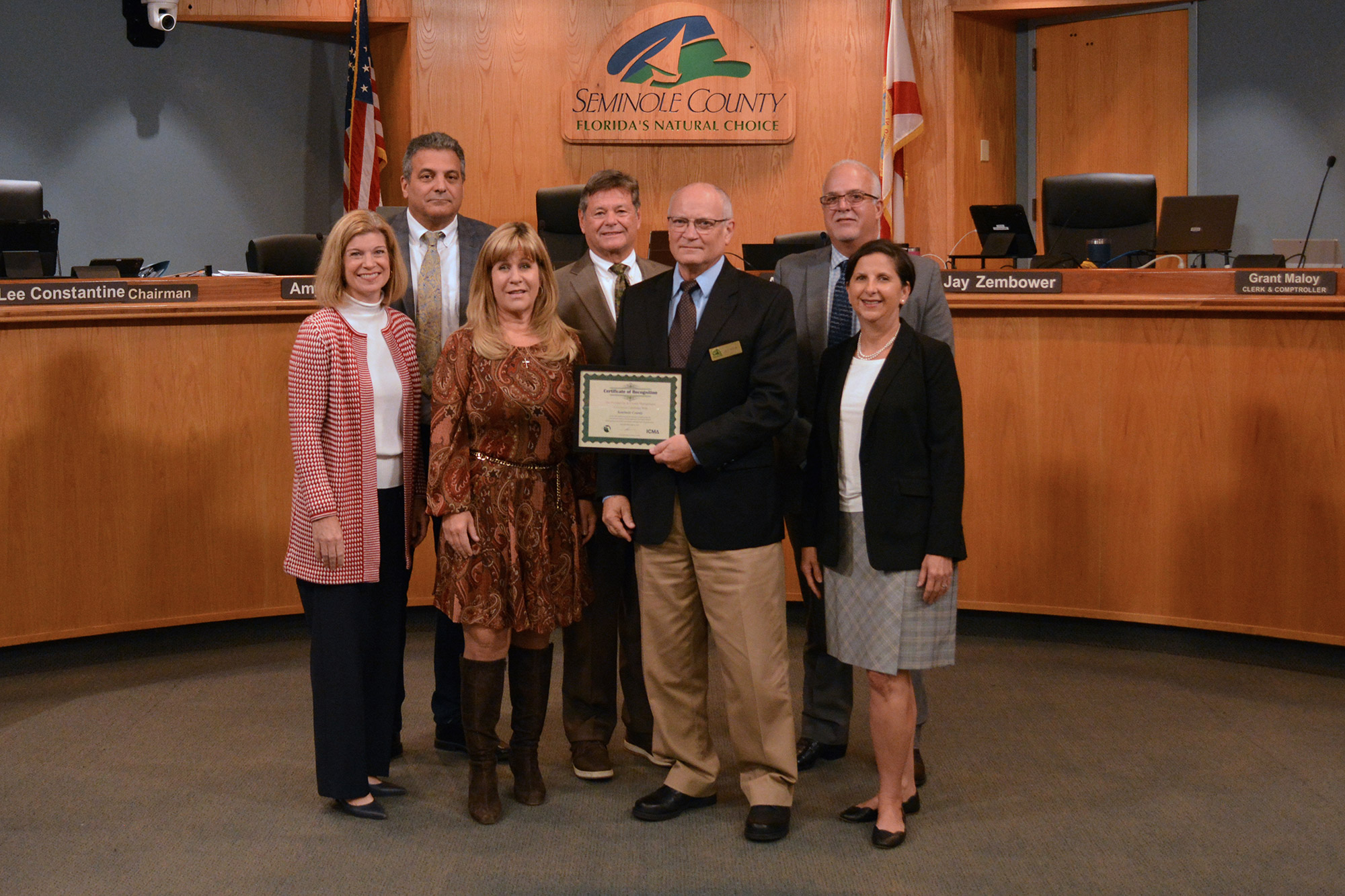ICMA Local Chapter 30th Anniversary Award