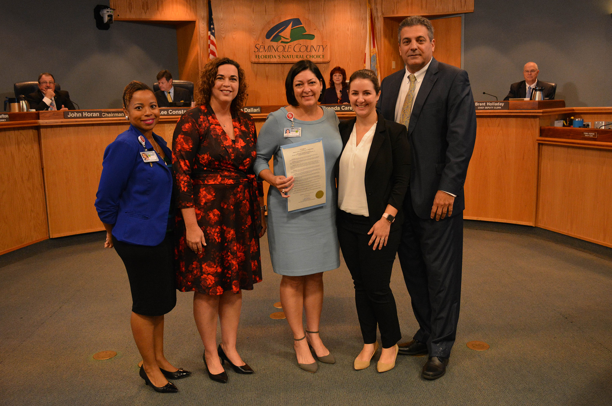 Orlando Health South Seminole Hospital Centennial Day Proclamation