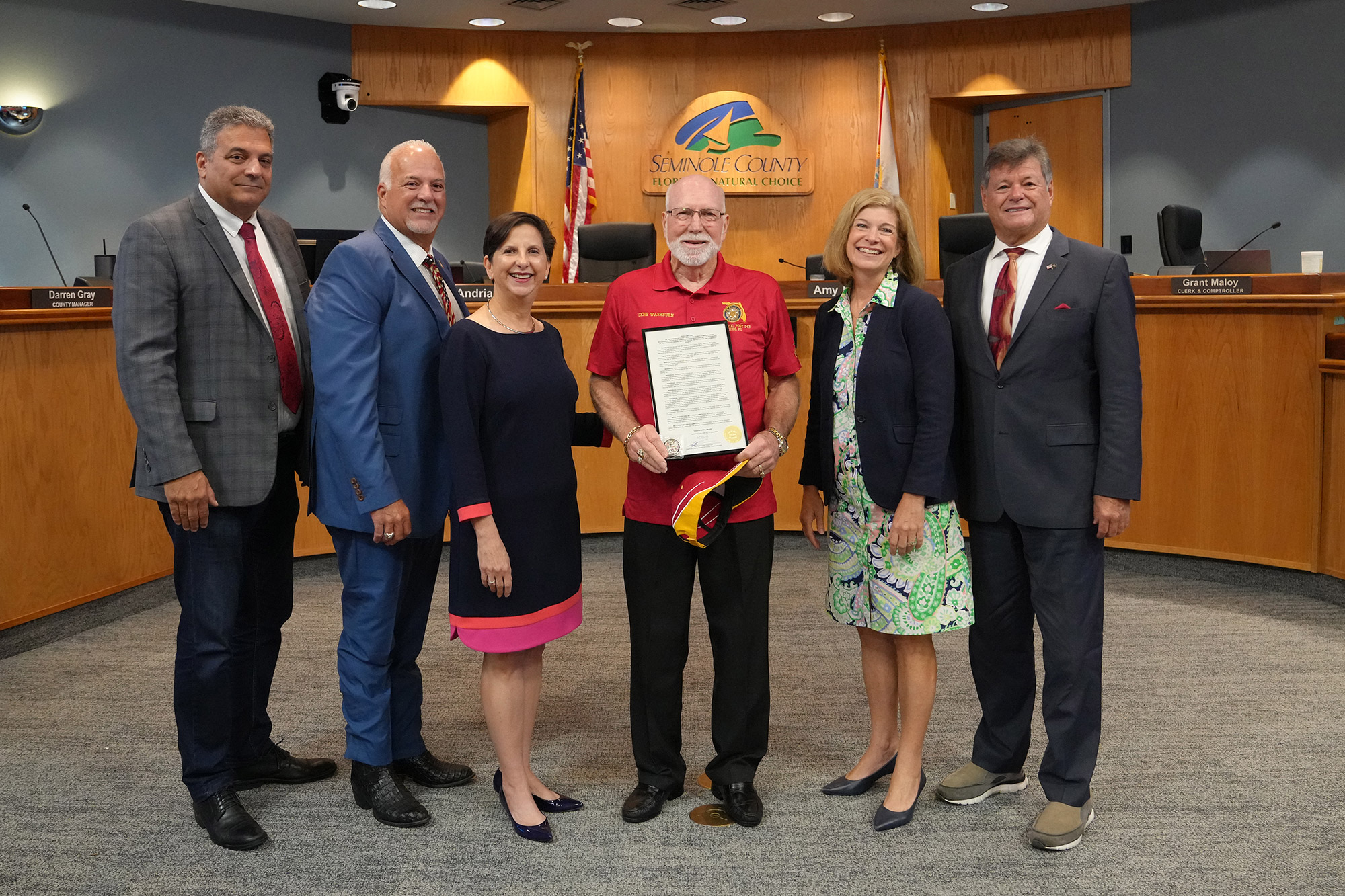 Proclamation June Veteran of the month Sergeant Milton Washburn Jr.