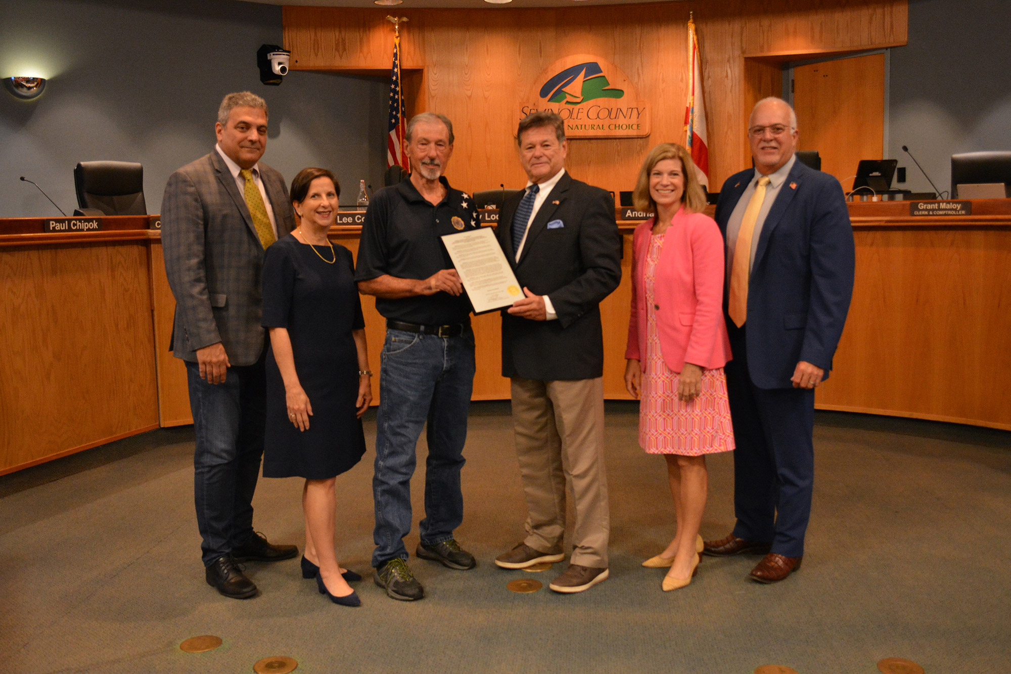 Veteran of the Month October 2022 David Keller Proclamtion